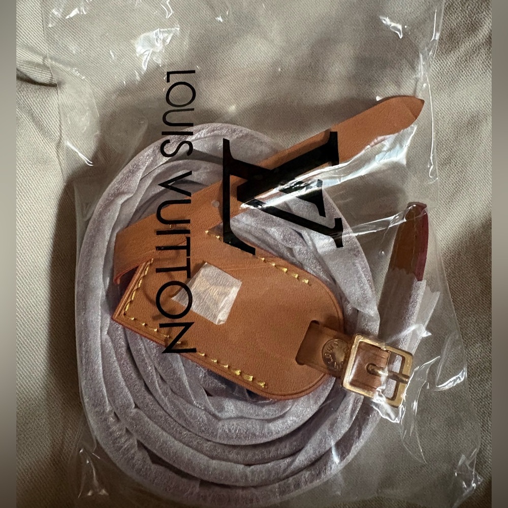 Fashion Lux Monogram Brown and Tan Crossbody Bag - Picture 3 of 9